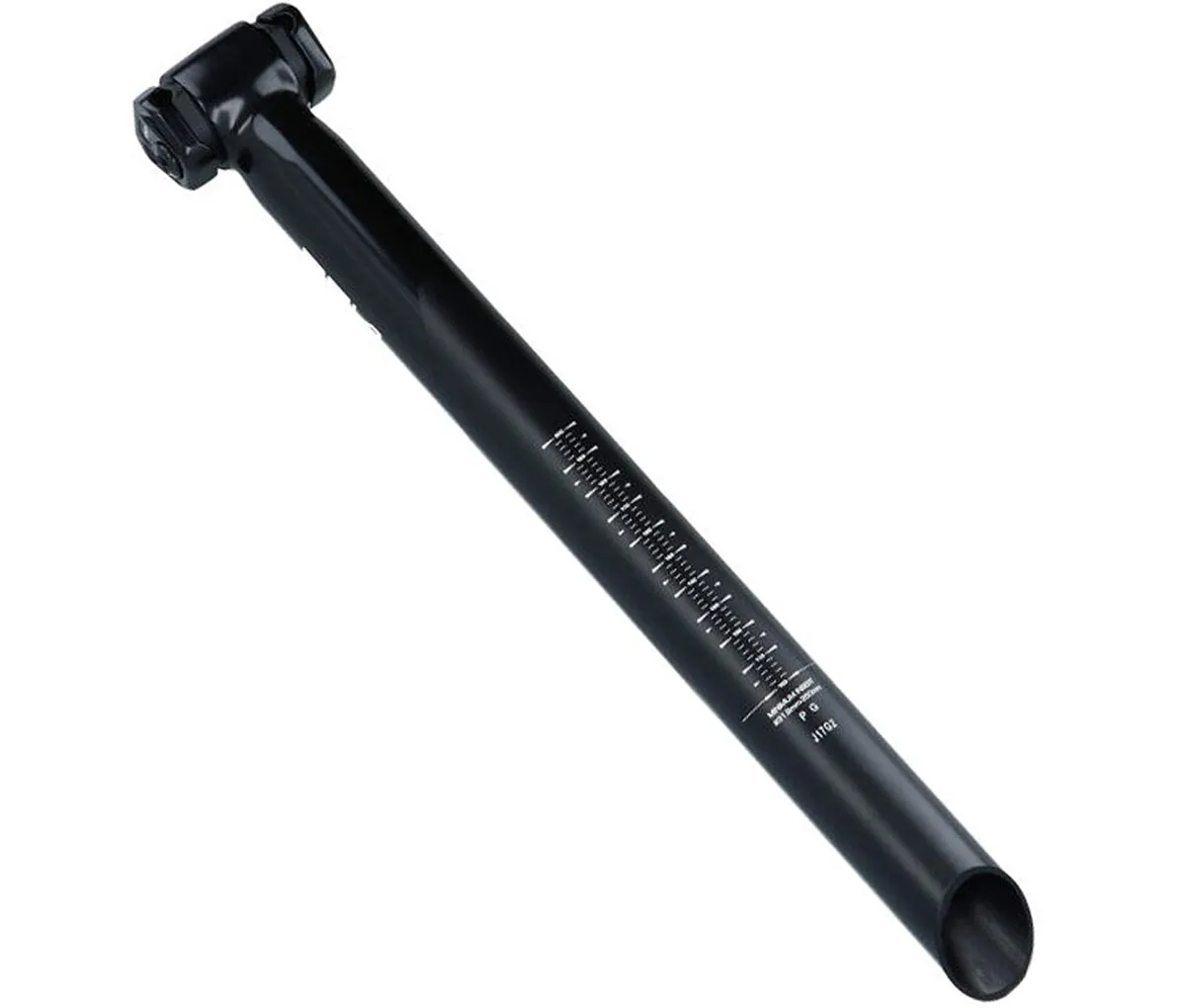 PRO Vibe Aluminium Seatpost 31.6 x 350 mm Offset 0 mm Aluminium Black