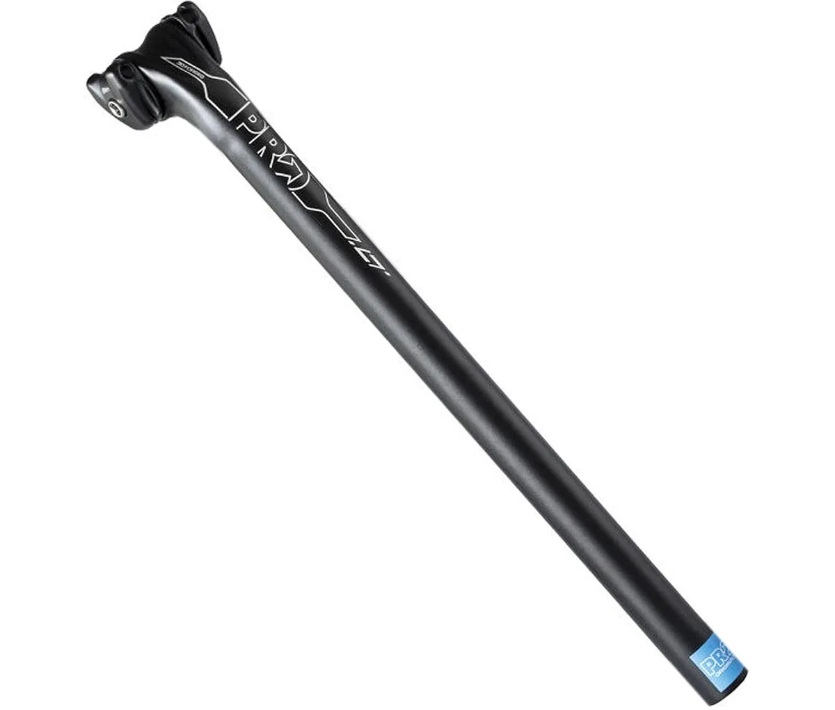 PRO LT seatpost 27.2 x 400 mm, offset 20 mm, aluminium, black