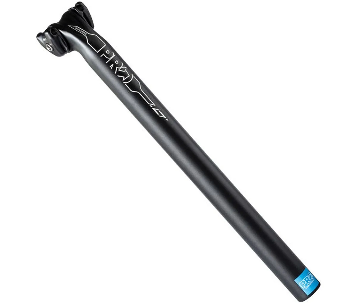 PRO LT Seatpost 31.6 x 400 mm Offset 20 mm Aluminium black
