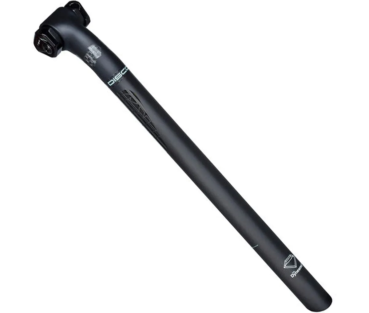 PRO Discover Seatpost 31.6 x 400 mm Offset 20 mm Carbon / Dyneema Black