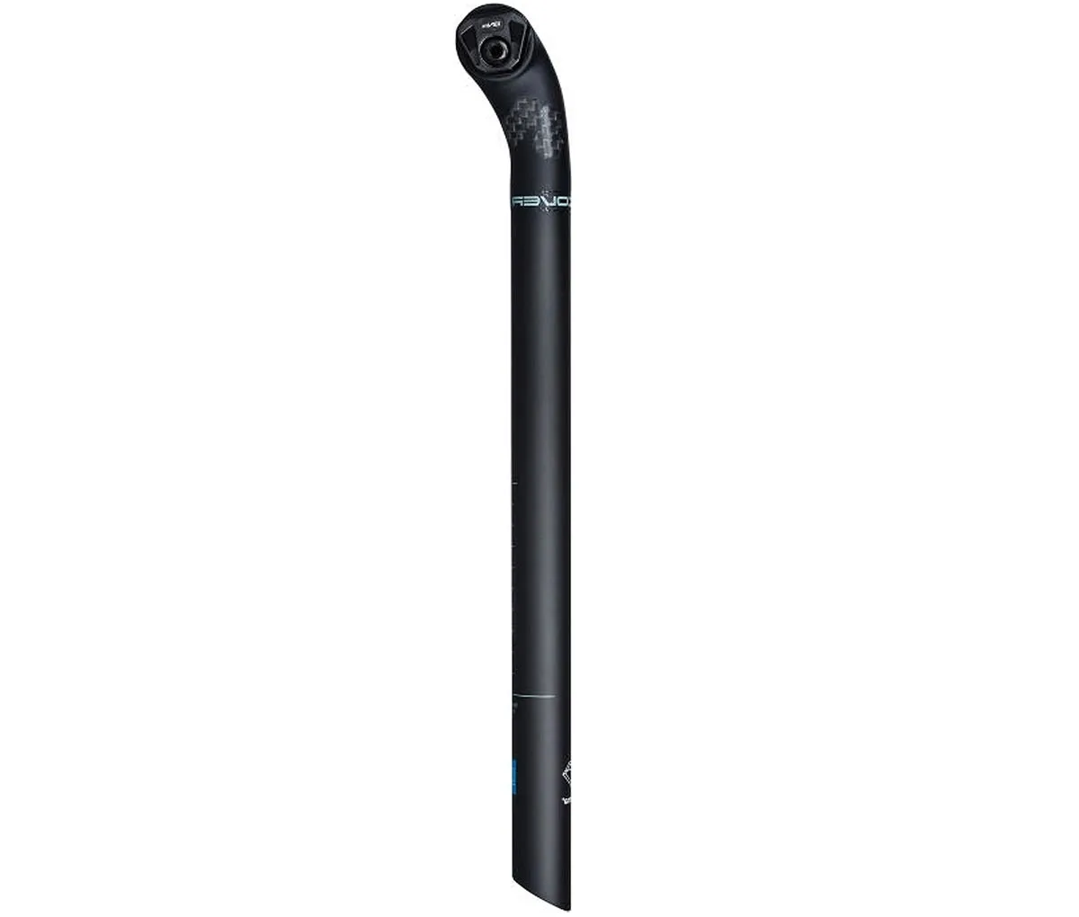 PRO Discover Seatpost 27.2 x 320 mm Offset 20 mm Carbon / Dyneema black