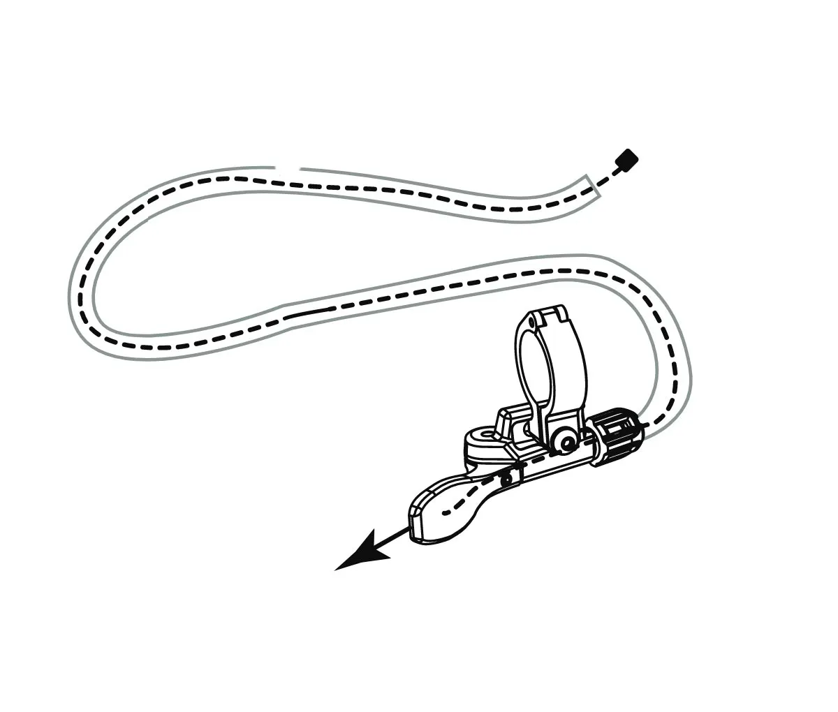 PRO Remote Lever One-By for Koryak DSP Vario seatposts