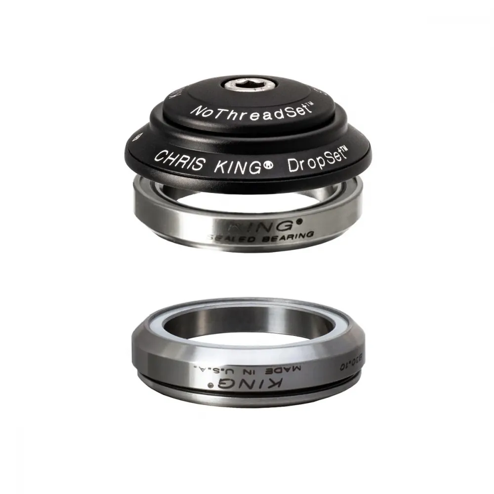 Chris King DropSet 4 Headset Ceramic 1 1/8 inch matt black | matte jet IS42/28.6 - IS42/30
