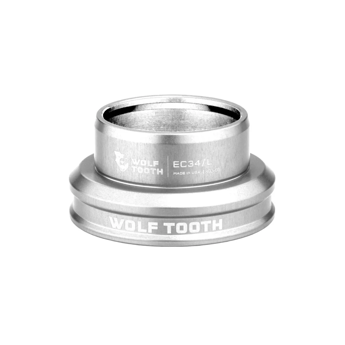 Wolf Tooth Premium Bottom Cup 1 1/8 inch | EC34/30 nickel