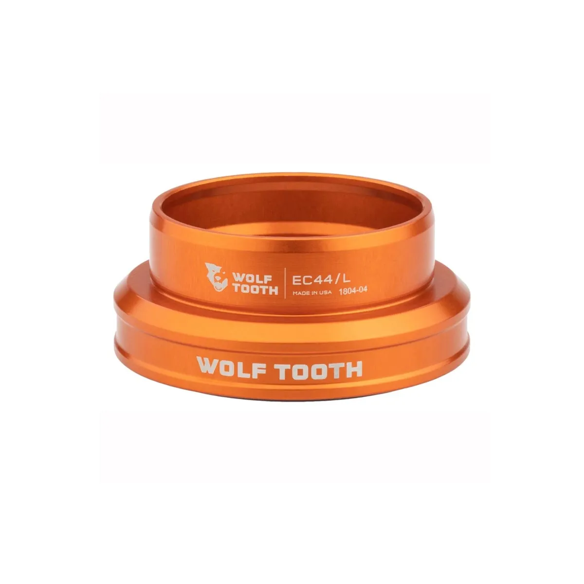 Wolf Tooth Performance Headset Bottom Cup 1.5 inch | EC44/40 orange