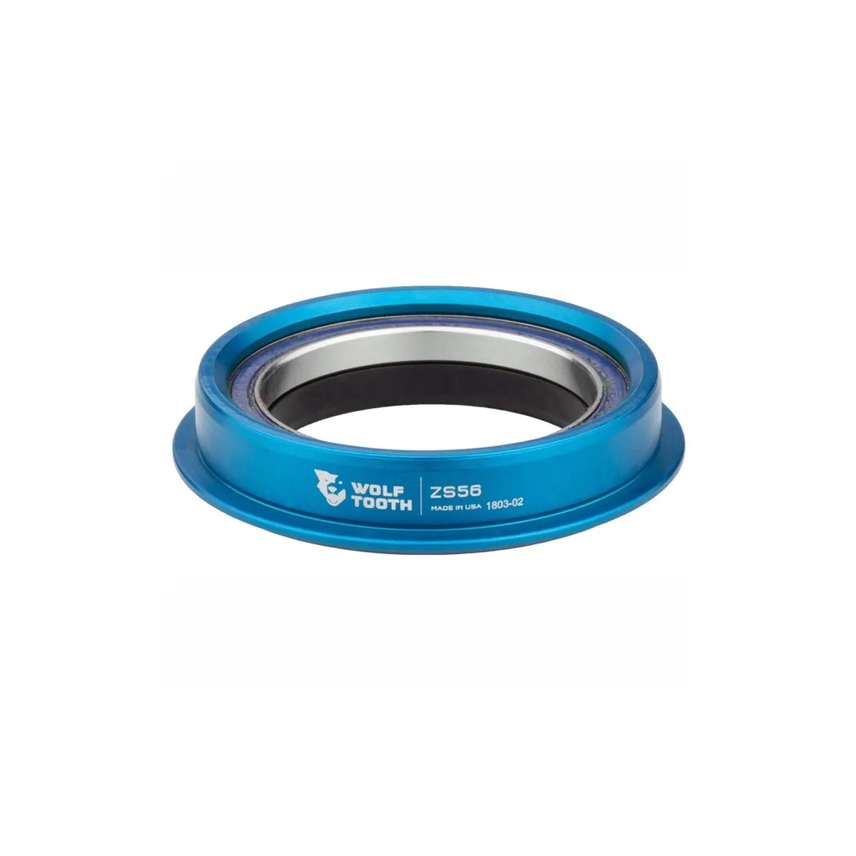 Wolf Tooth Performance Bottom Cup 1.5 inch | ZS56/40 blue