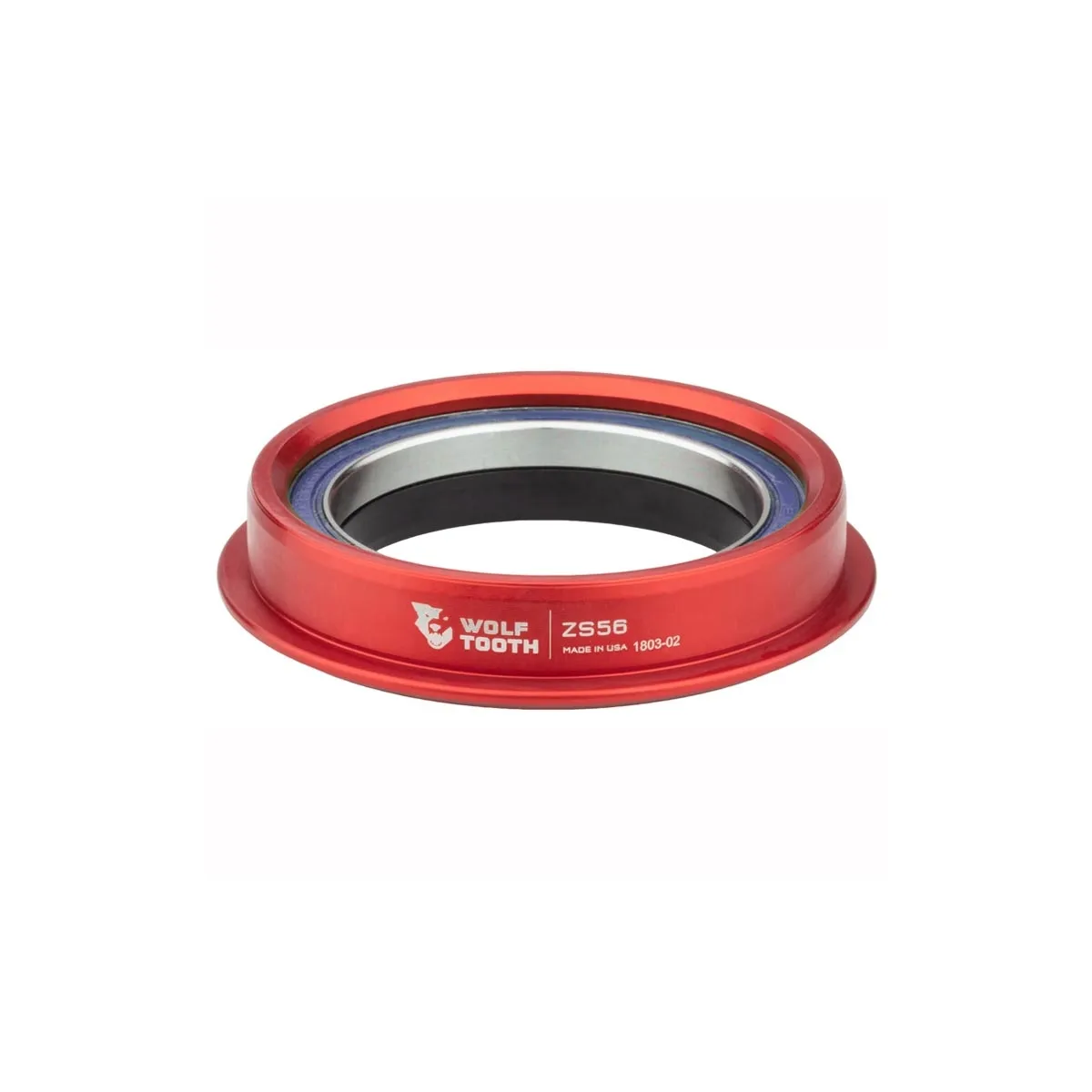 Wolf Tooth Performance Bottom Cup 1.5 inch | ZS56/40 red