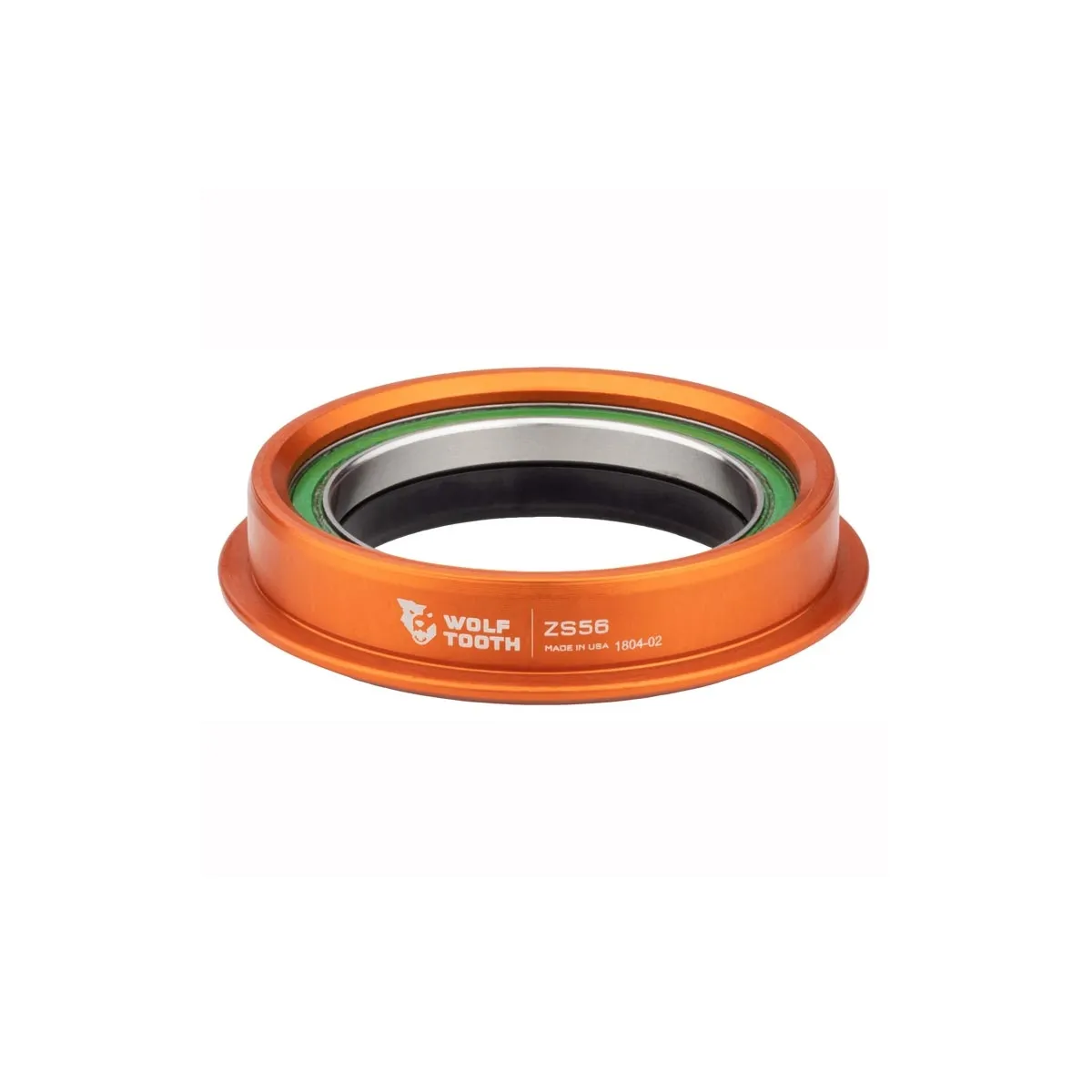 Wolf Tooth Premium Bottom Cup 1.5 inch | ZS56/40 black orange