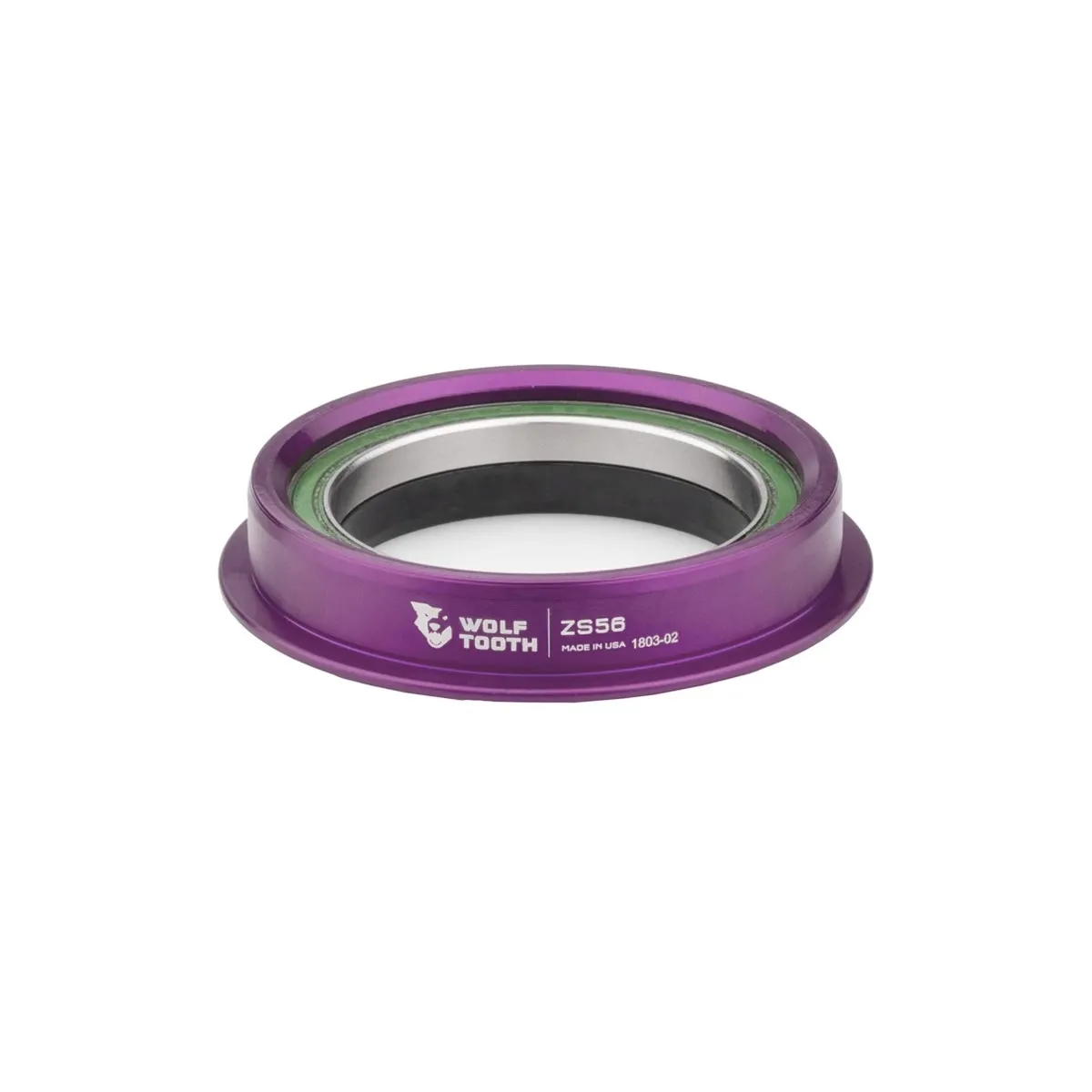 Wolf Tooth Premium Bottom Cup 1.5 inch | ZS56/40 black purple