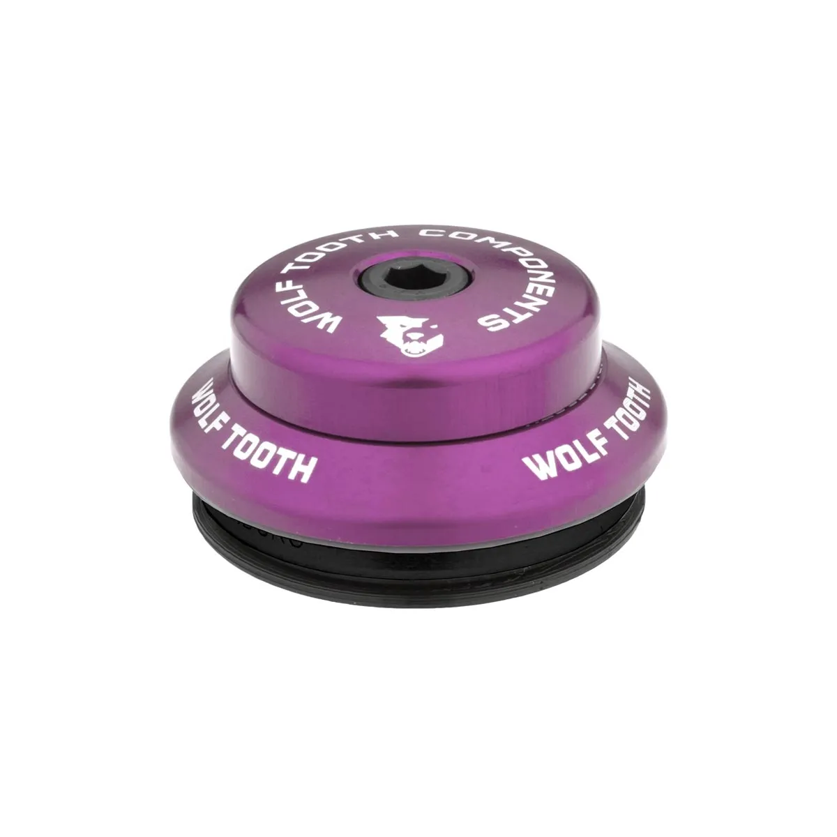 Wolf Tooth Performance Headset Upper Cup 1 1/8 inch | IS41 / 28.6 mm Height 8 mm Purple