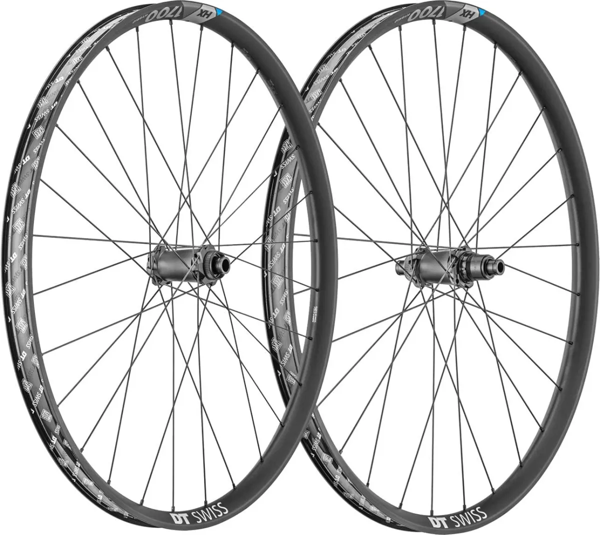 DT Swiss HX 1700 Spline 35 CL Hybrid | 27.5-inch E-bike MTB wheelset, Centerlock Boost