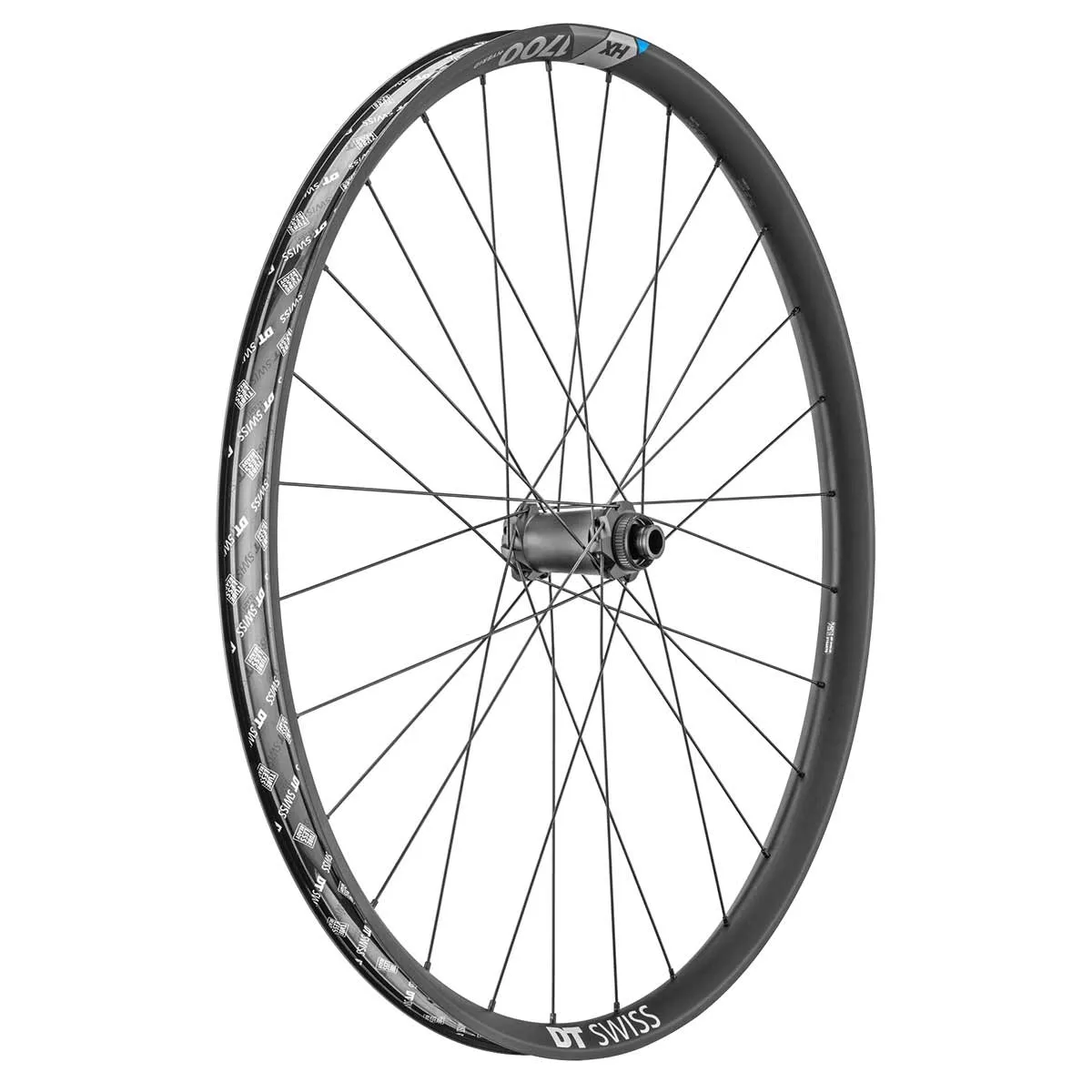 DT Swiss HX 1700 Spline 35 CL Hybrid | 27.5-inch E-bike MTB wheelset, Centerlock Boost