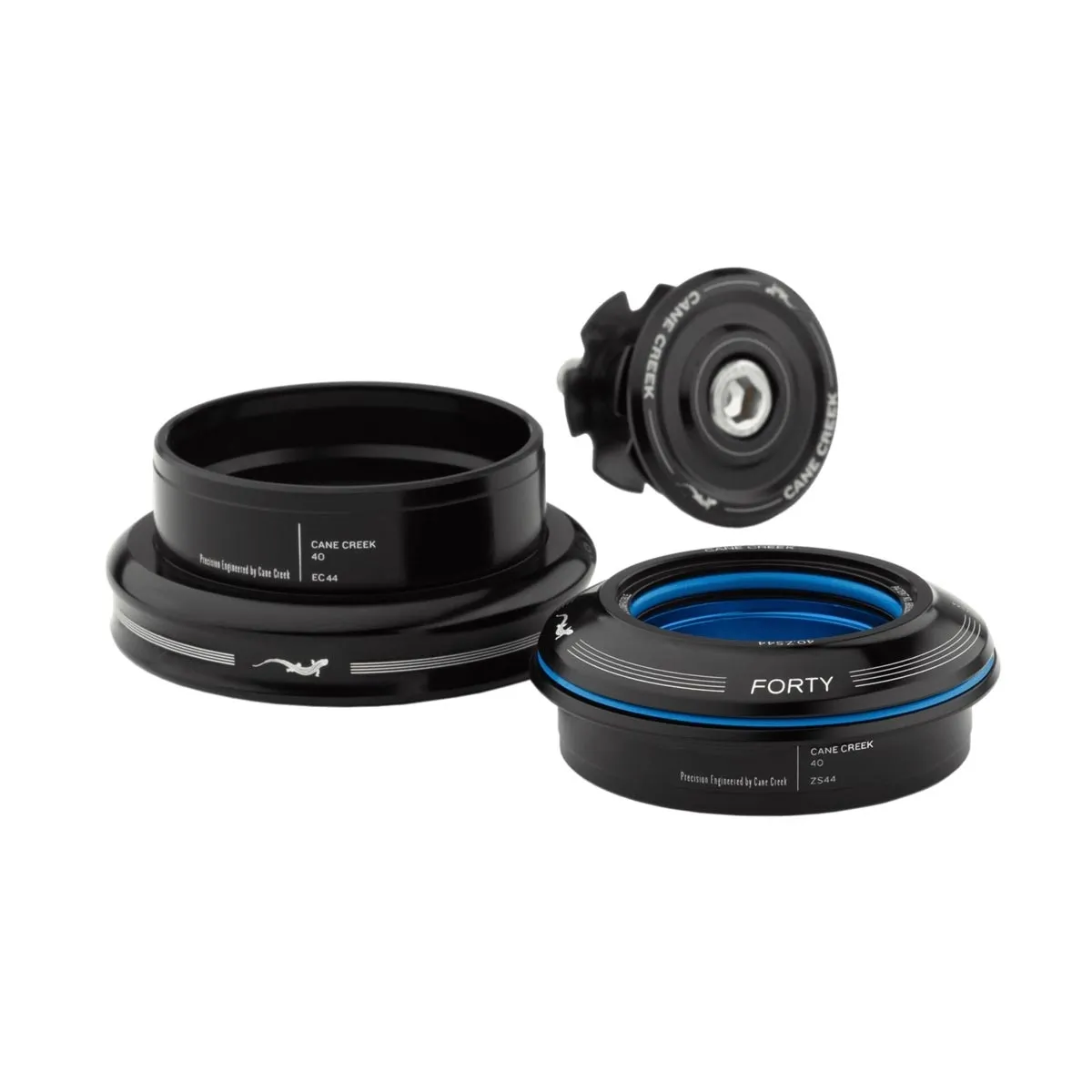 Cane Creek Forty Headset 1 1/8 inch | ZS44/28.6 - EC44/30 Cap 8mm black