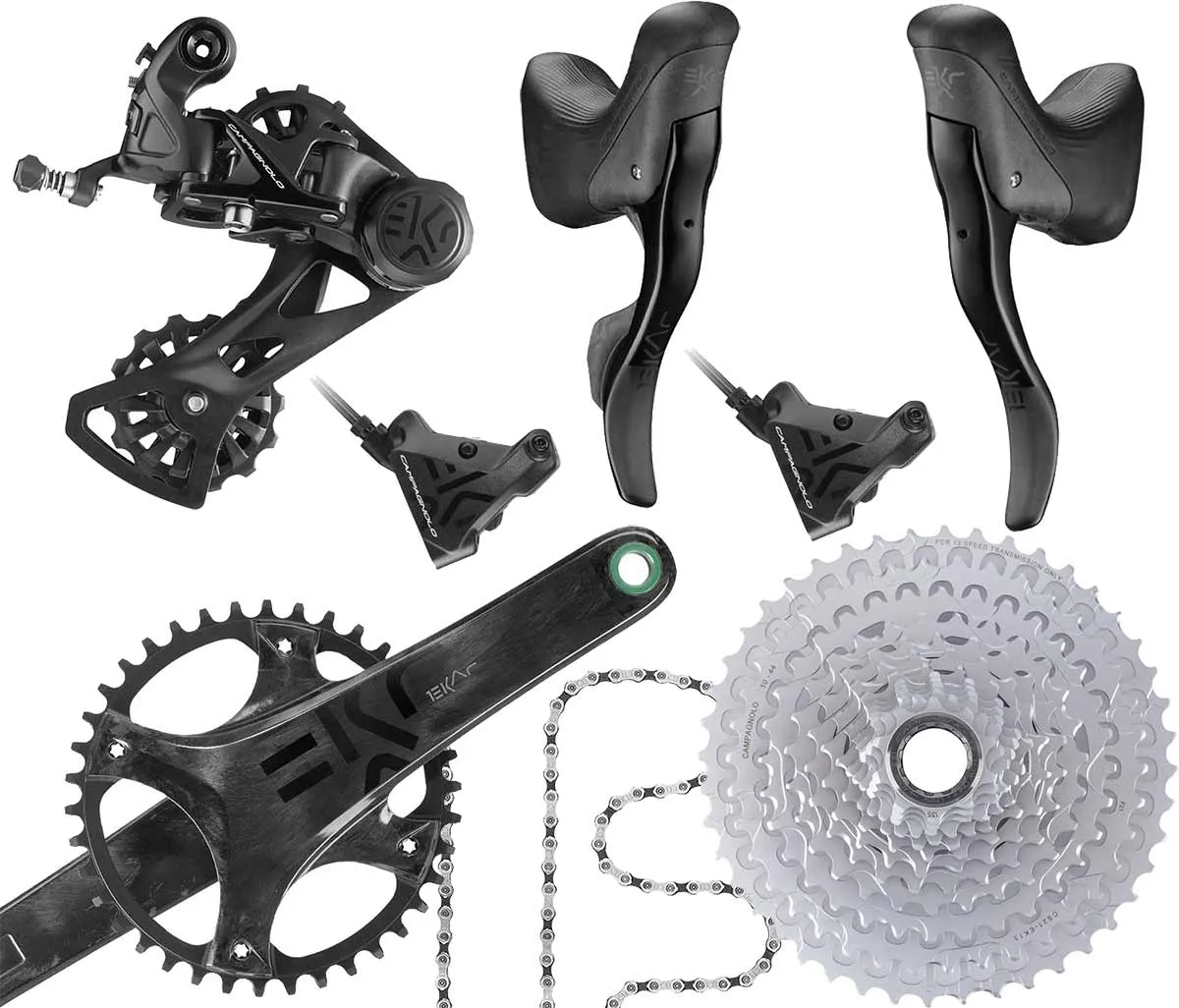 Campagnolo Ekar Groupset 13x1-speed Disc Flat Mount complete