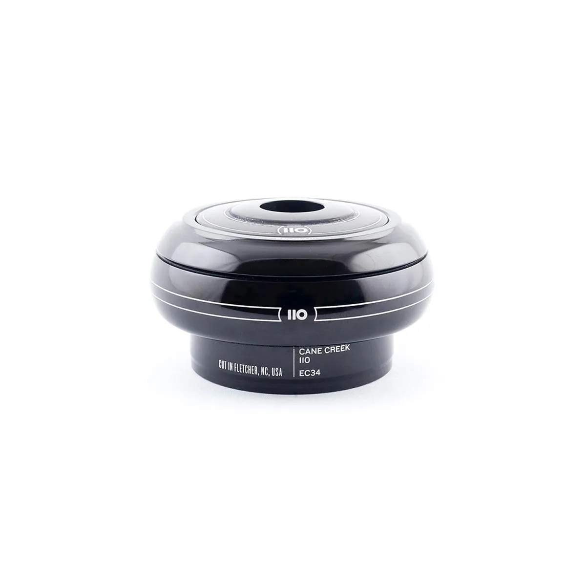 Cane Creek 110 Headset Upper Cup 1 1/8 inch | EC34/28.6 Cap 16mm black