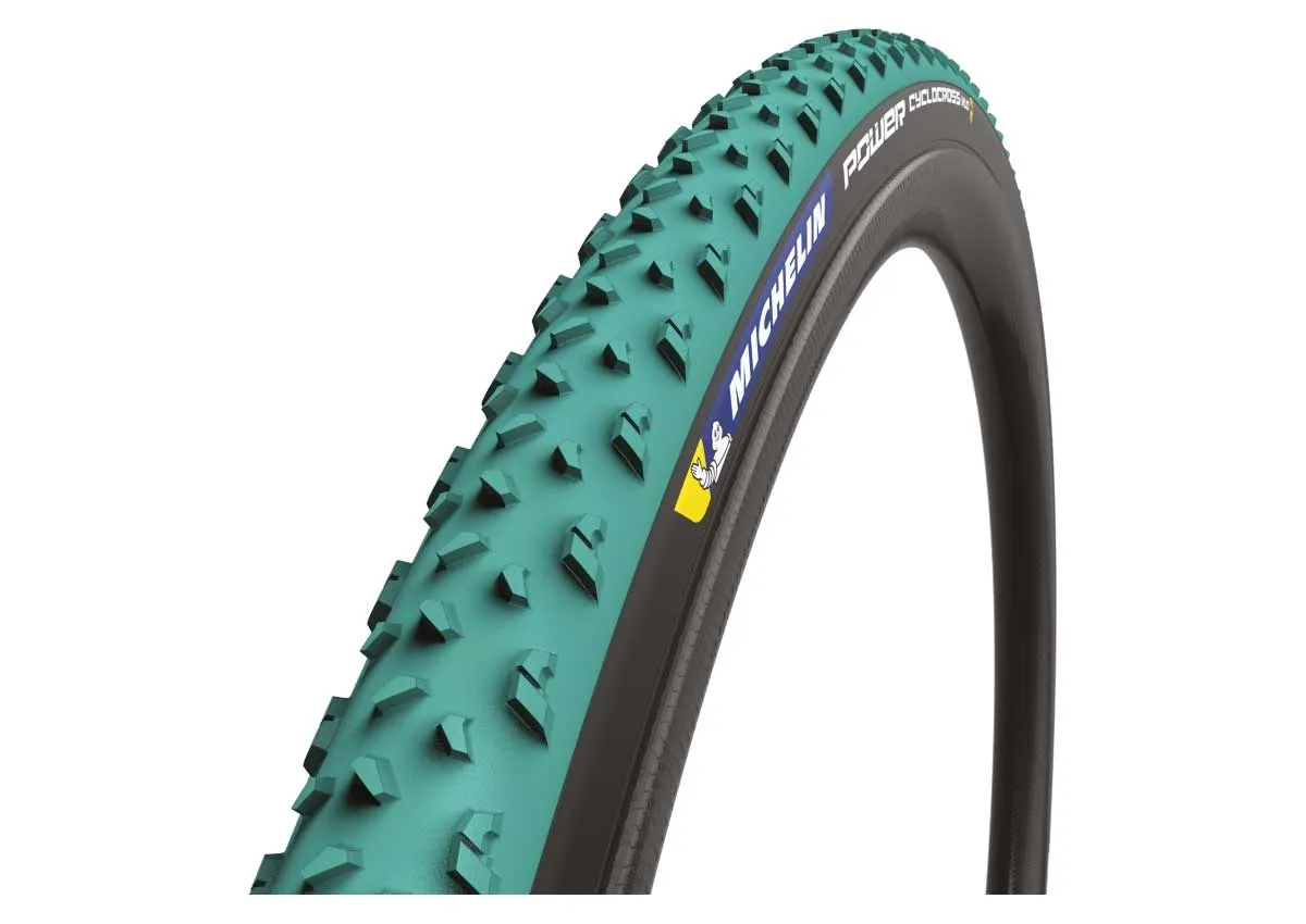 Michelin Power Cyclocross MUD Tyre Competition Line 33 x 622, foldable, black and green
