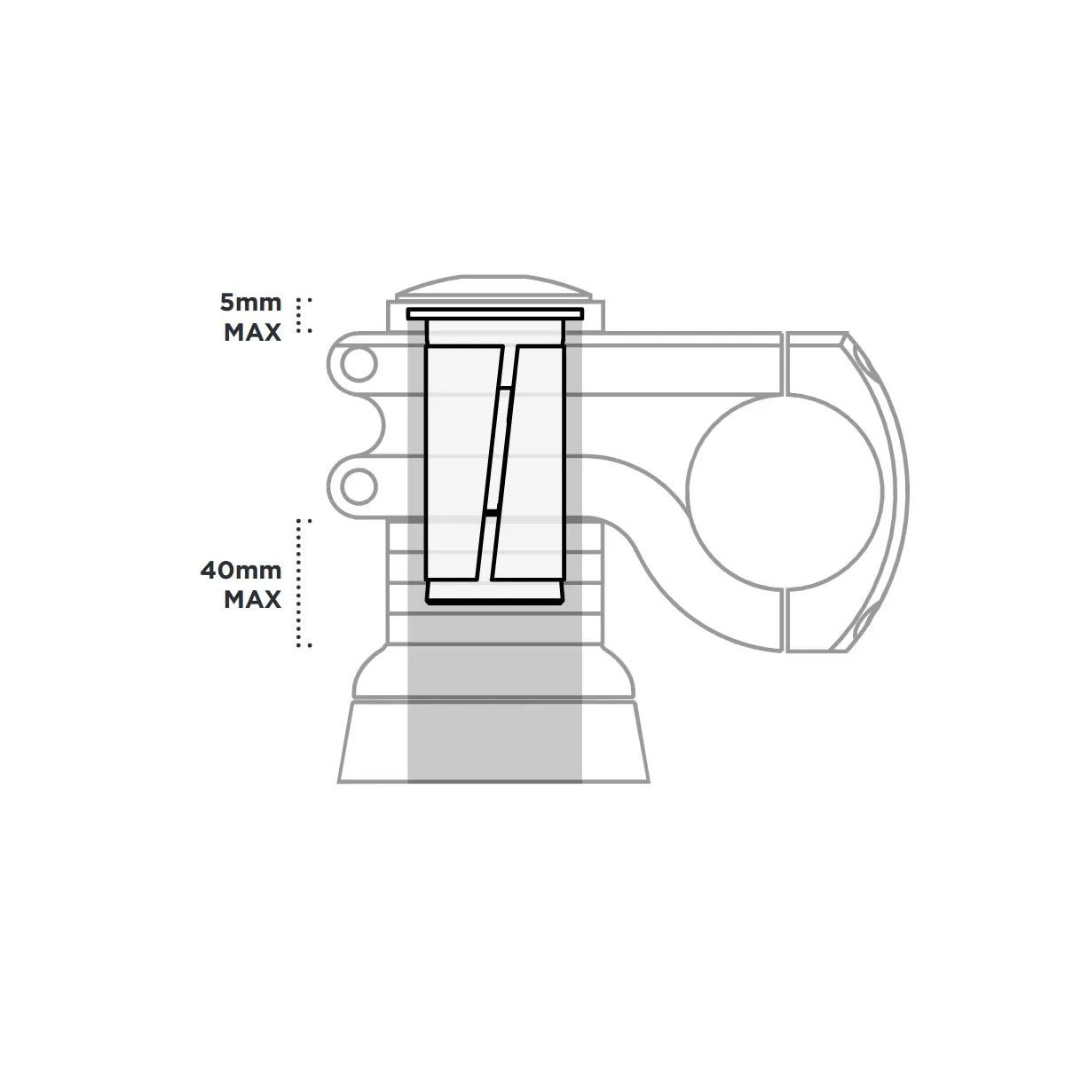 Cane Creek Ancora Expander – 1 1/8 inch / 28.6 mm adjustable aluminium