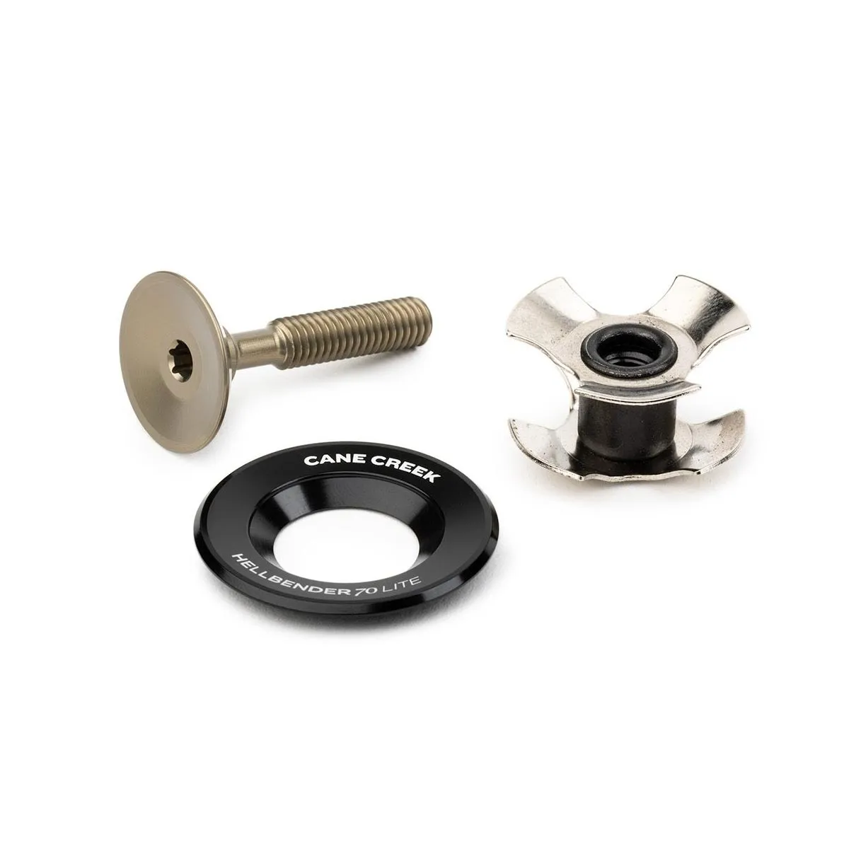 Cane Creek Hellbender 70 Lite Spare Part | Preload Assembly Kit Ahead Cap + Preload Screw + Claw