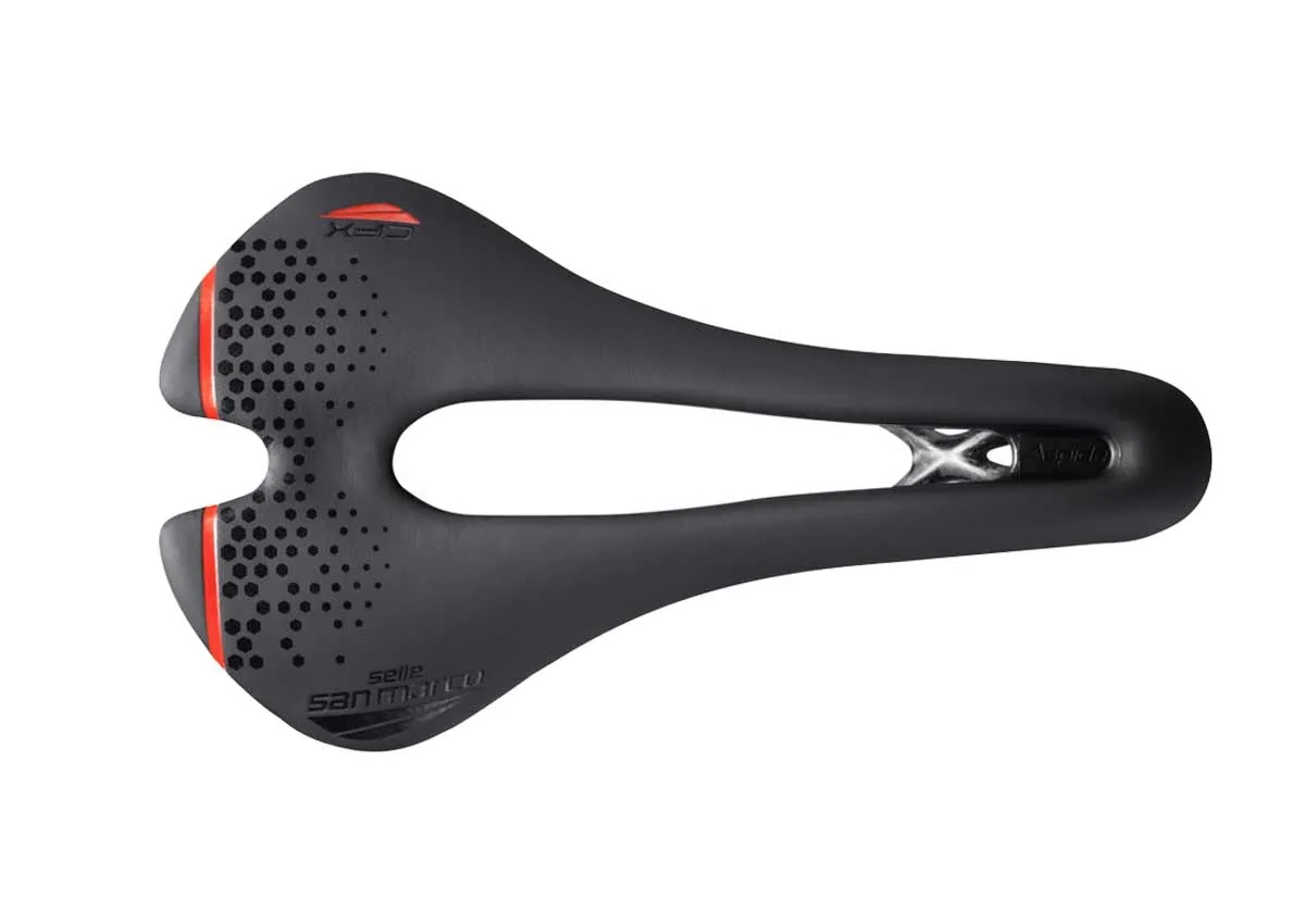 Selle San Marco Aspide Short Carbon FX Saddle Narrow S3 Black Frame Carbon