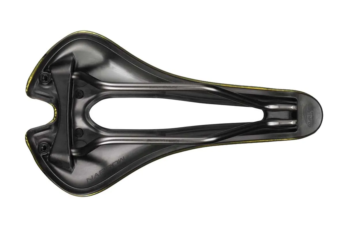 Selle San Marco Aspide Short Racing Saddle L3 Wide Iridescent Gold Frame Xsilite