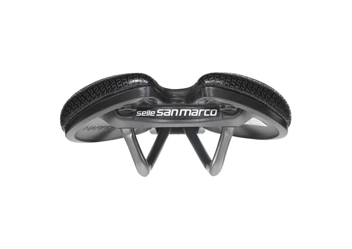 Selle San Marco Aspide Short Supercomfort Racing Saddle L3 Wide Black Frame Xsilite