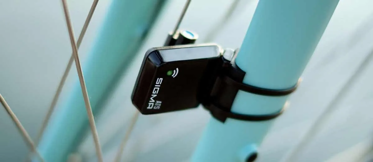 Sigma BC 10.0 WL ATS wireless computer, black and white