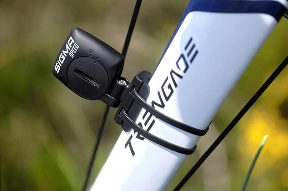 Sigma BC 12.0 WL STS wireless computer, white and black