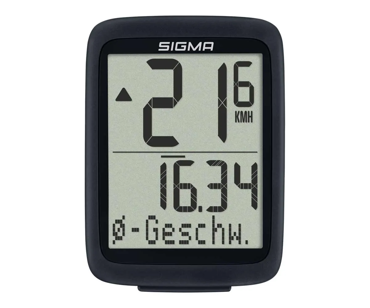 Sigma BC 8.0 WR wired computer, black