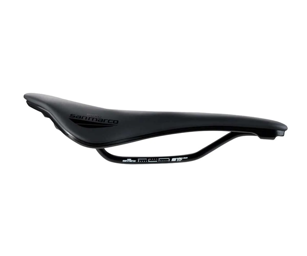 Selle San Marco ShortFit 2.0 Sport Saddle S3 Narrow black frame C45 steel