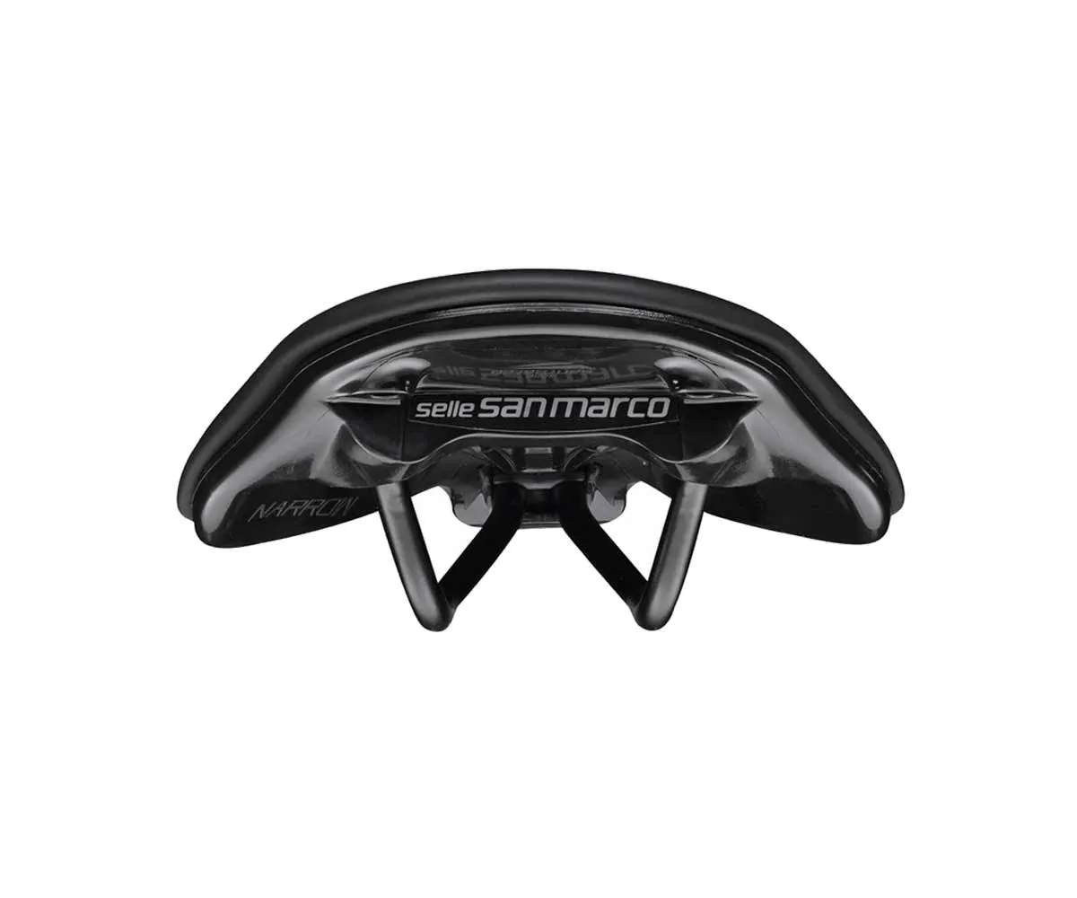 Selle San Marco ShortFit 2.0 Sport Saddle L3 Narrow Black Frame C45 Steel