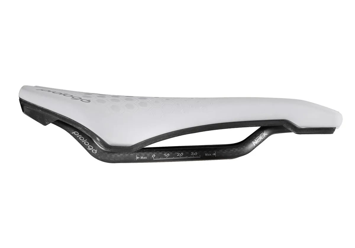 Prologo Dimension TRI Pas Nack Saddle Width 143mm Frame Carbon white-silver