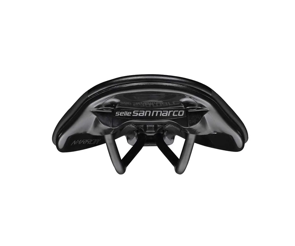 Selle San Marco ShortFit 2.0 Dynamic Saddle S3 Narrow Black Frame Manganese
