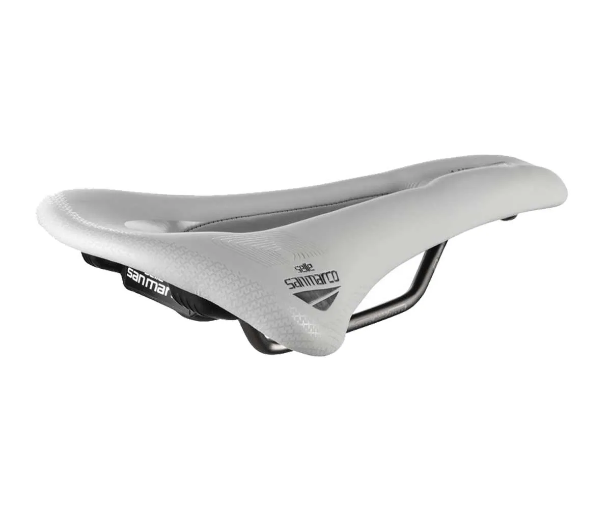 Selle San Marco Allroad Supercomfort Racing Saddle L3 Wide White Frame Xsilite