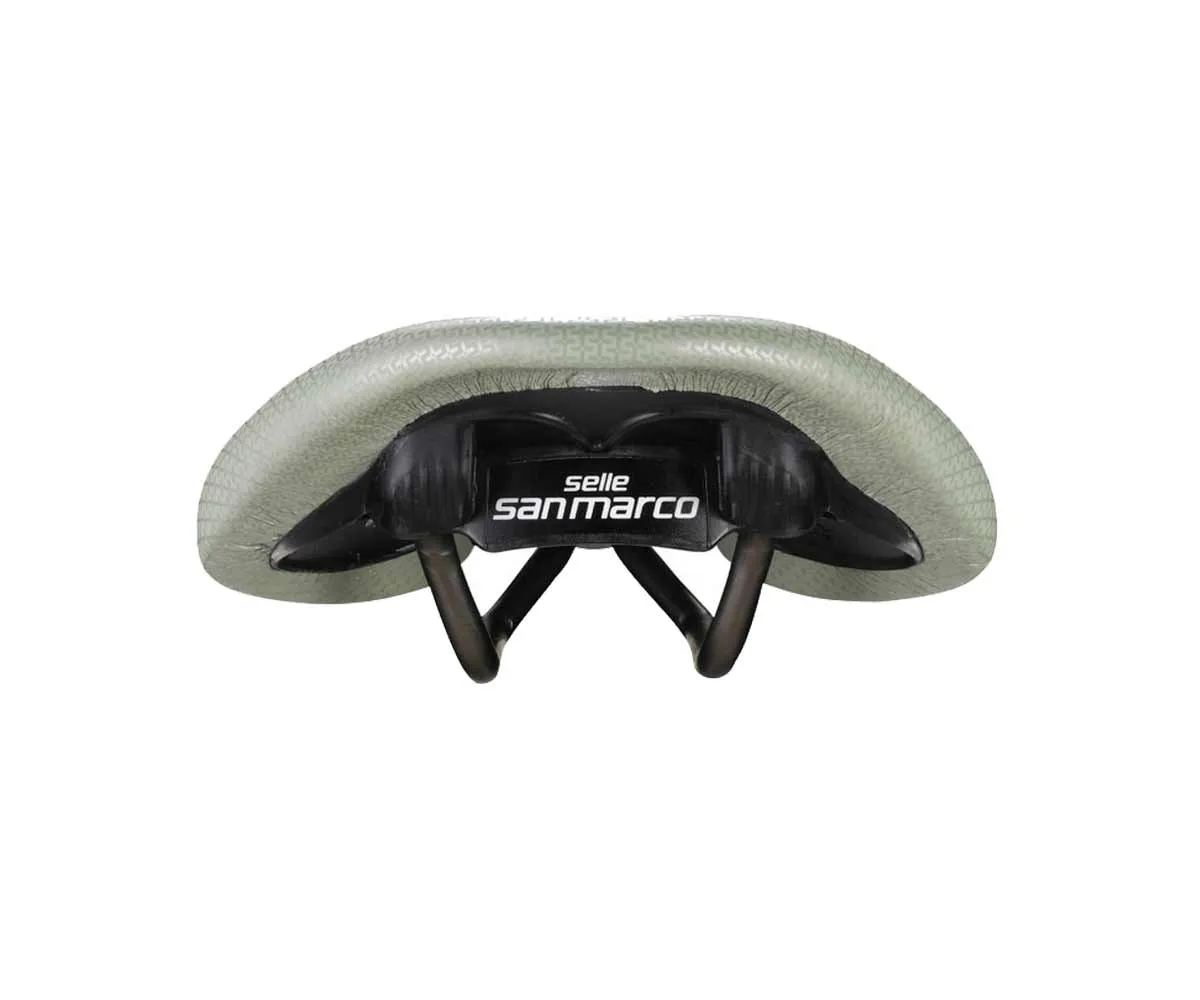 Selle San Marco Allroad Supercomfort Racing Saddle L3 Wide Sage Frame Xsilite