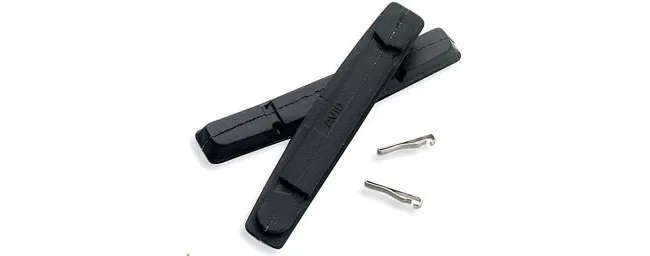 Avid Rim Wrangler brake pads, for V-brakes, black, 2 pieces