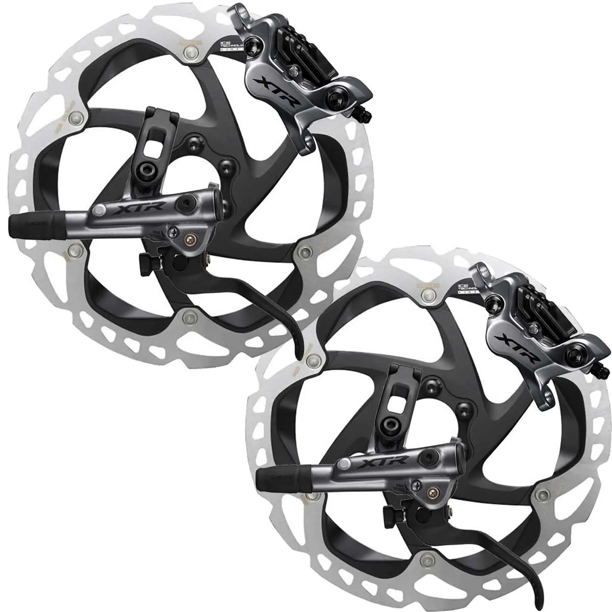 Shimano XTR Trail M9120 Disc Brake Set + RT-MT905 6-hole Disc