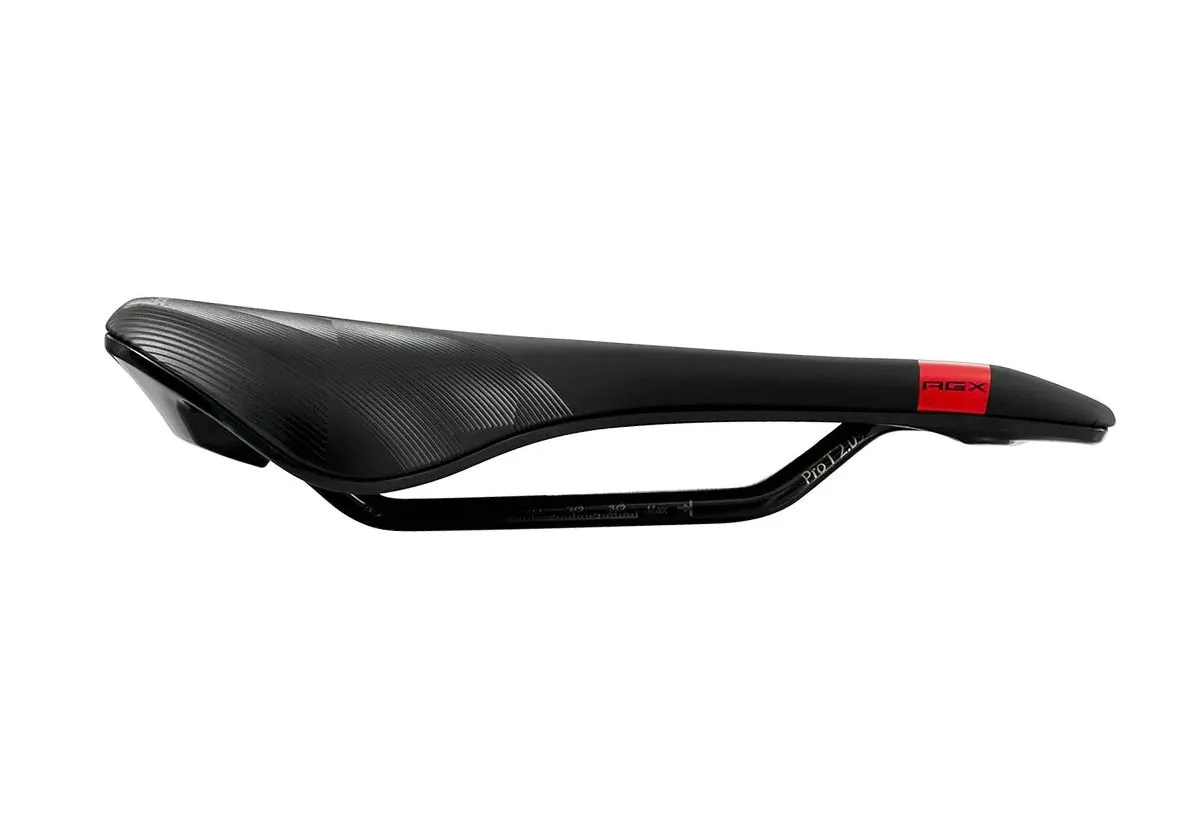 Prologo Akero Agx T2.0 Saddle Width 150mm Frame Steel black-red