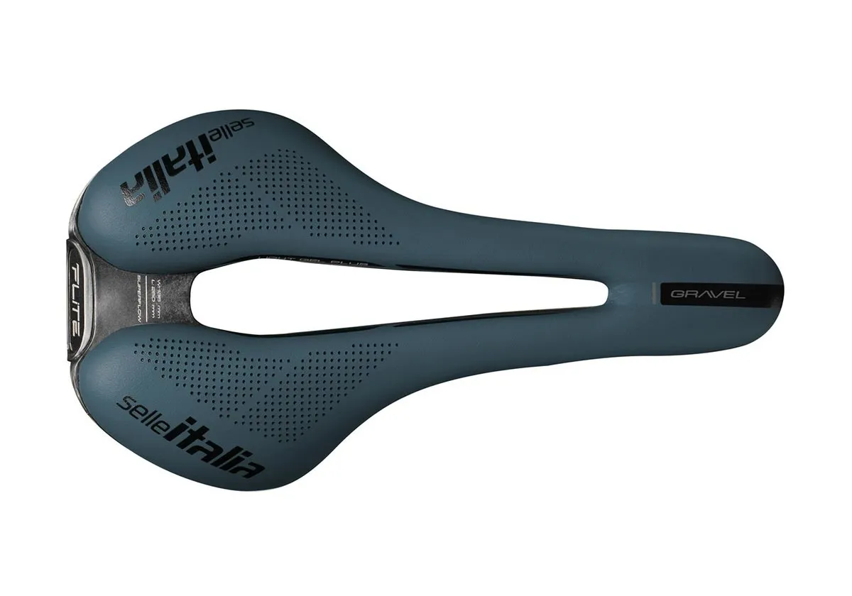 Selle Italia Flite Boost Gravel Saddle Ti316 Superflow S3 blue