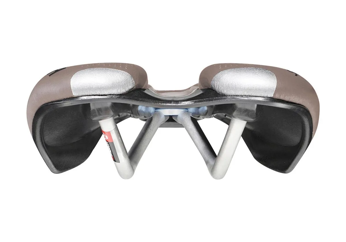 Selle Italia SLR Boost Gravel Saddle TI316 Superflow S3 brown