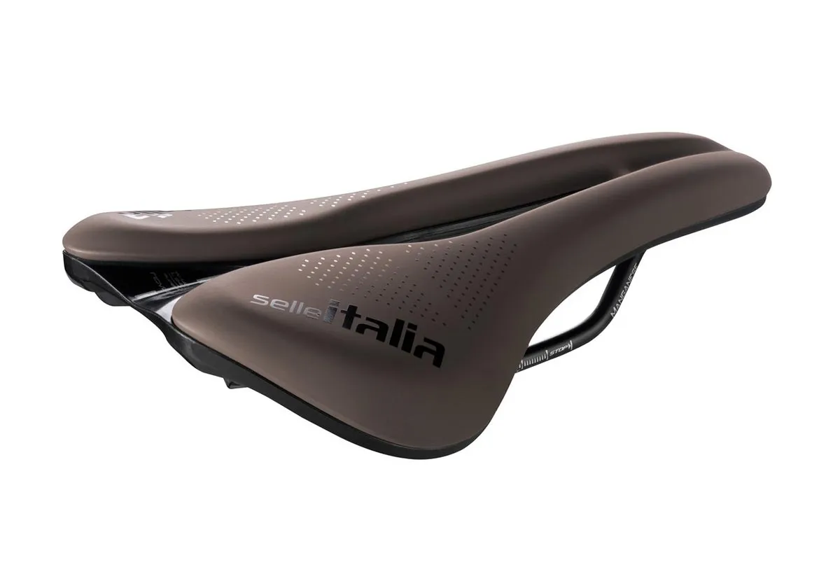 Selle Italia Novus Boost Saddle EVO Gravel Saddle TM Superflow L3 brown