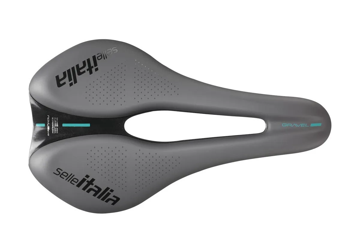 Selle Italia Novus Boost Saddle EVO Gravel Saddle TM Superflow L3 grey