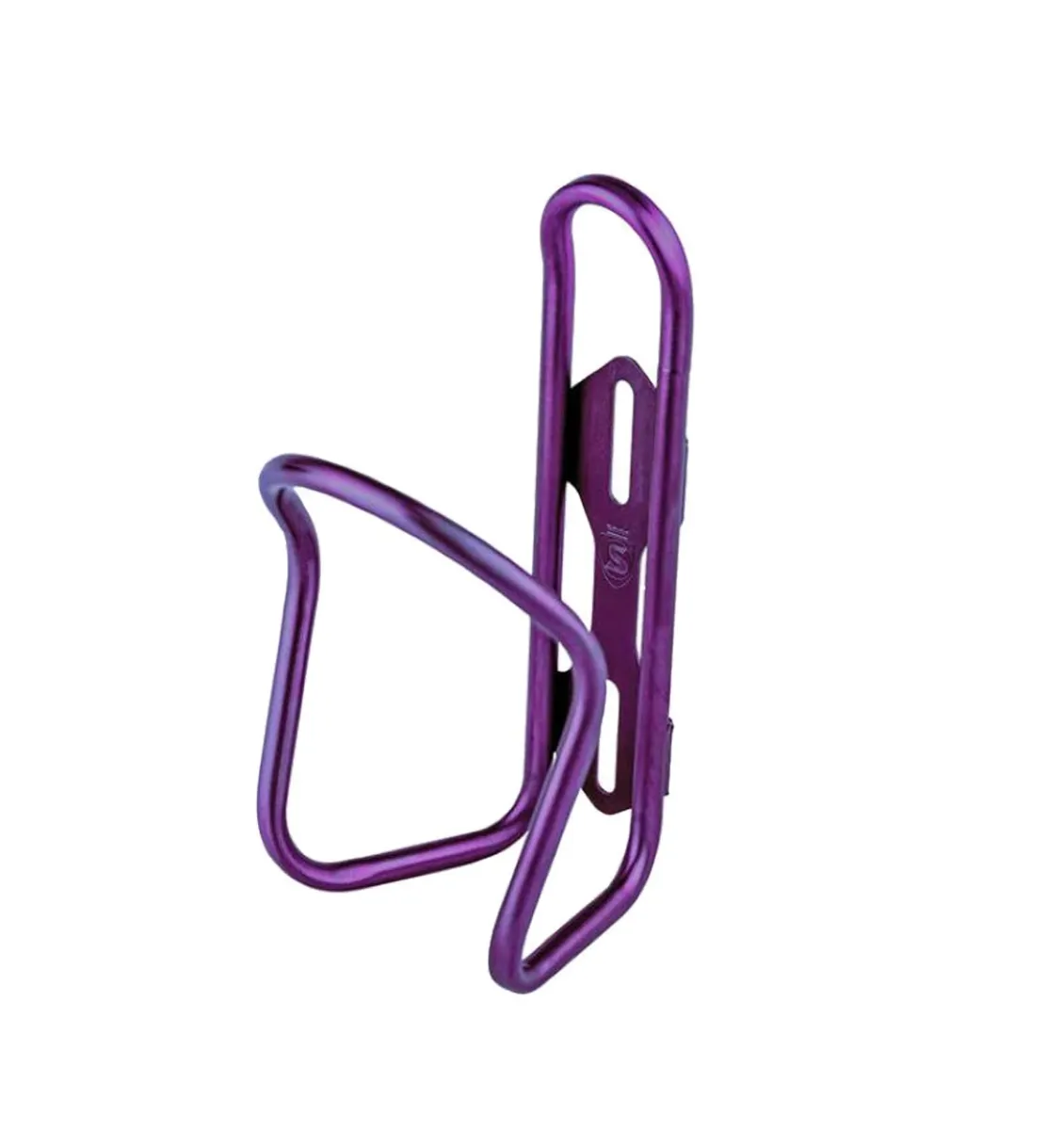 SILCA Royal Purple Titanium Bottle Cage – Violet anodised titanium