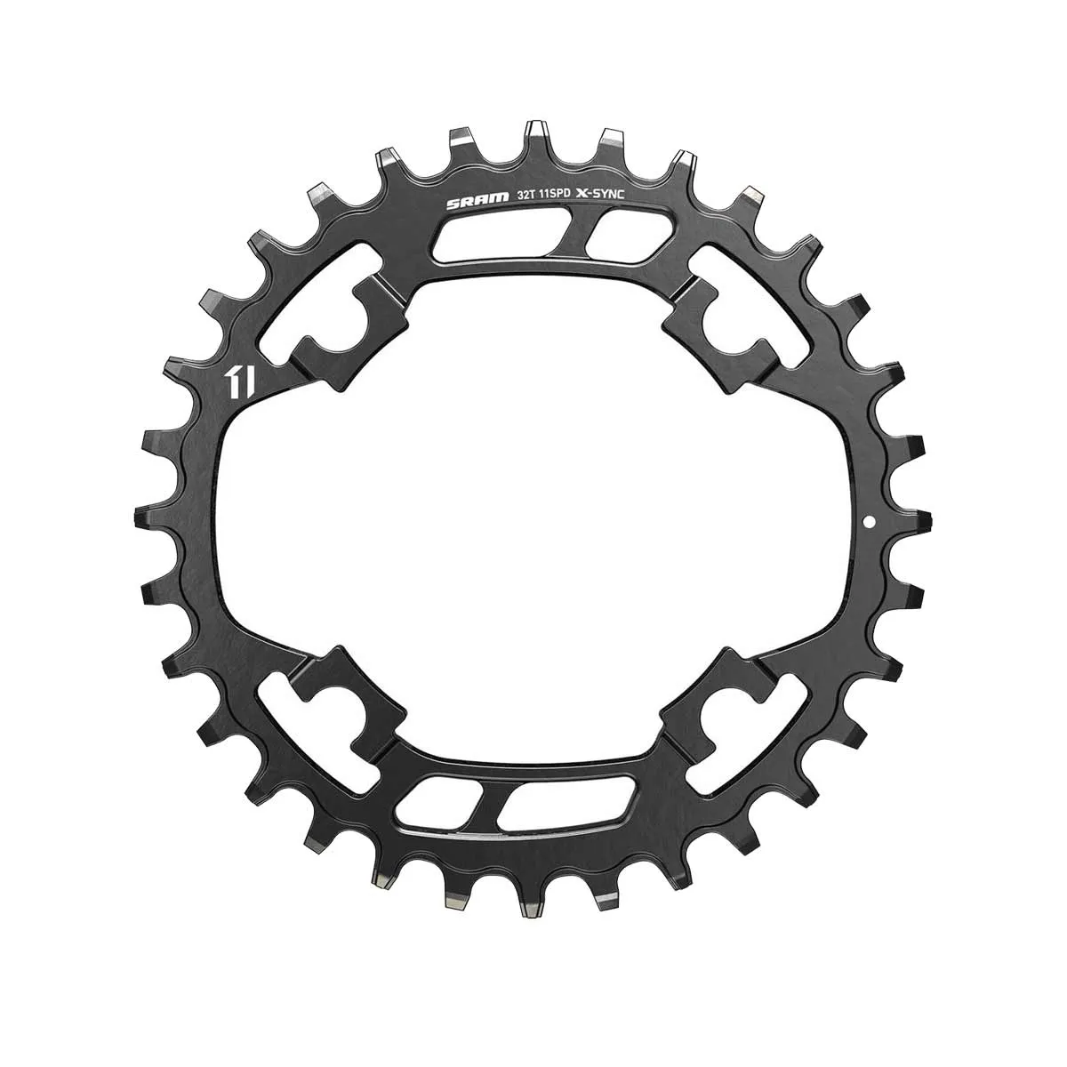 Sram X-Sync chainring 94 LK asymmetrical 32 teeth 11-speed steel