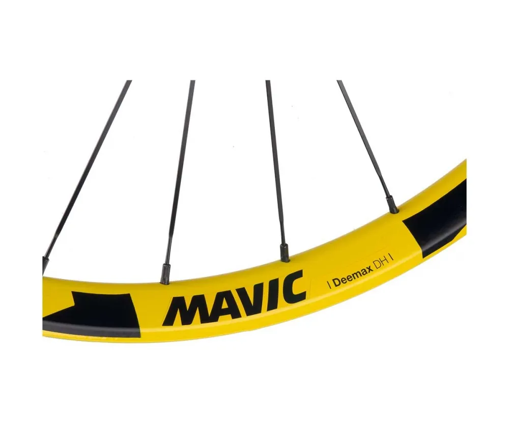 Mavic Deemax DH YLW Front Disc 6-Hole | 29-inch Boost 20/15x110mm Yellow Edition