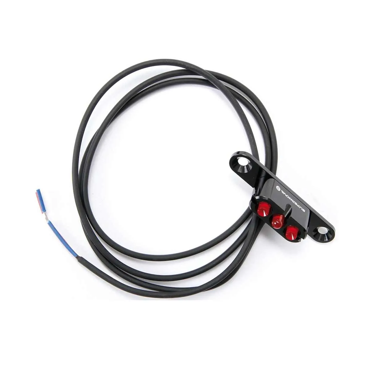 Supernova E3 Tail Light 2 Rear Light LED E-bike 12 Volt Luggage rack mounting Cable outlet 90 degrees