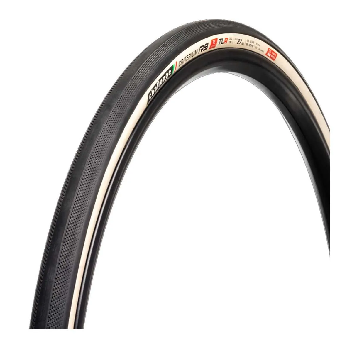 Challenge Criterium RS TE Tyre 350 TPI handmade tubeless-ready 28x622 black-cream