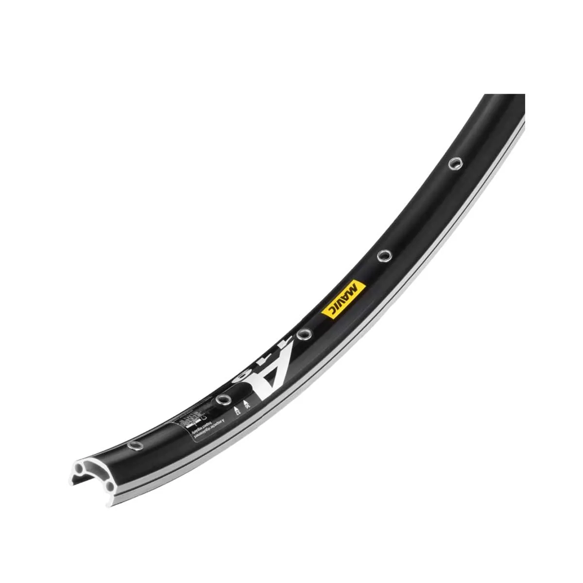 Mavic A 119 All-road / Touring Rim 28-inch Rim-Brake black 32-hole - Remaining stock