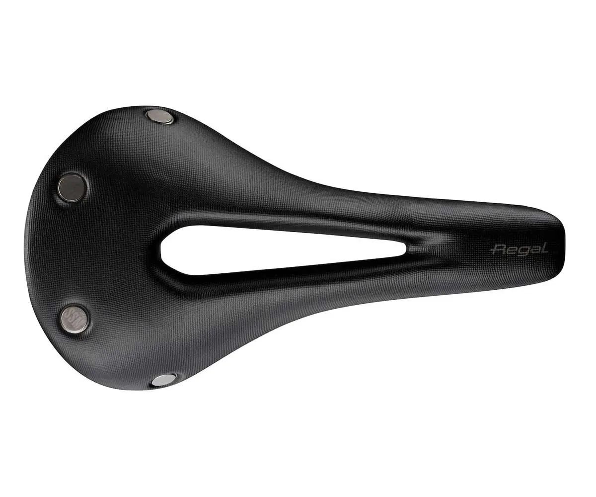Selle San Marco Regal Short Open-Fit Dynamic Saddle, Narrow, width 140mm, Manganese frame, black