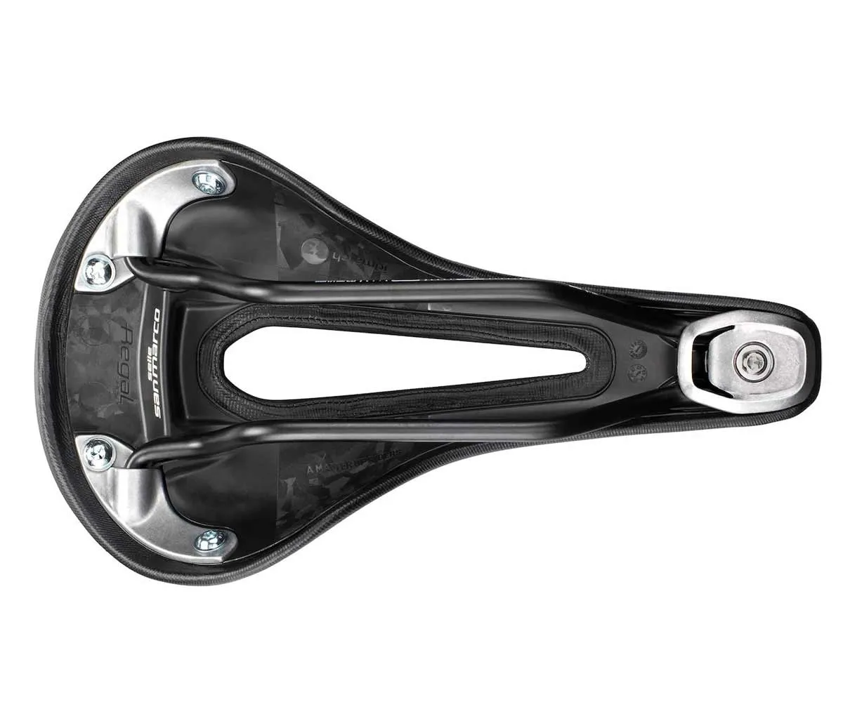 Selle San Marco Regal Short Open-Fit Dynamic Saddle, Narrow, width 140mm, Manganese frame, black