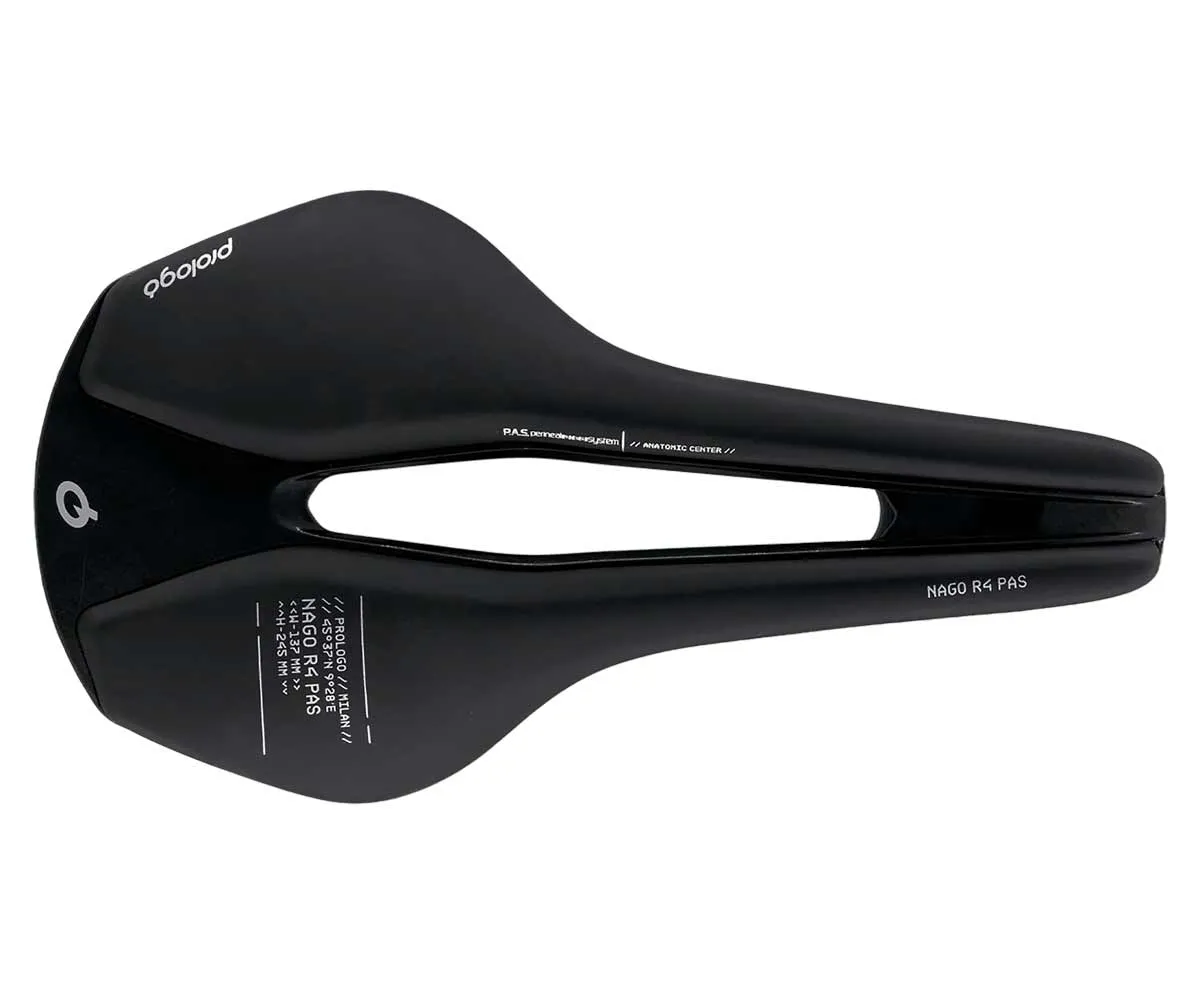Prologo Nago R4 PAS Nack Saddle Width 147mm Frame Carbon Black